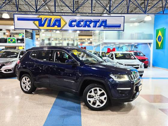 JEEP COMPASS 2.0 16V FLEX LONGITUDE AUTOMÁTICO JEEP COMPASS 2.0 16V FLEX LONGITUDE AUTOMÁTICO